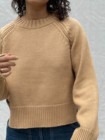 Raglan Sweater - Light Chestnut