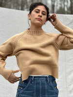 Raglan Sweater - Light Chestnut