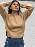 Raglan Sweater - Light Chestnut