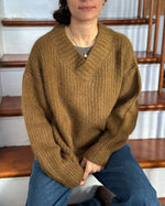 SURI V-NECK - BRONZE