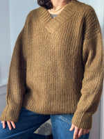 SURI V-NECK - BRONZE