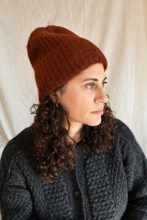 NORTH COUNTRY CUFF HAT - RUSSET