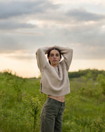 Raglan Sweater - Sand