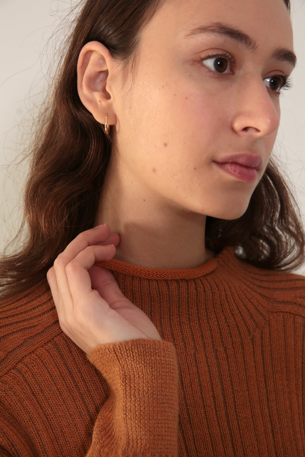 RIB SWEATER - BUTTERSCOTCH