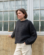 ZIGZAG CREWNECK - SOOT