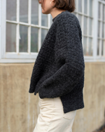 ZIGZAG CREWNECK - SOOT