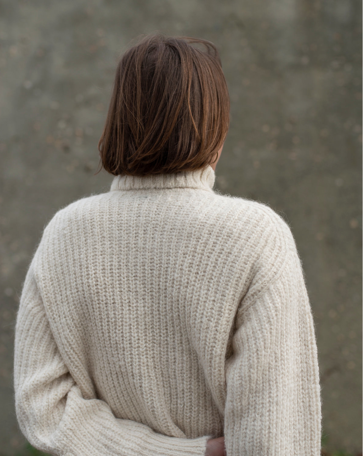 NORTH COUNTRY TURTLENECK - ECRU