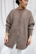 NORTH COUNTRY CARDIGAN - FAWN