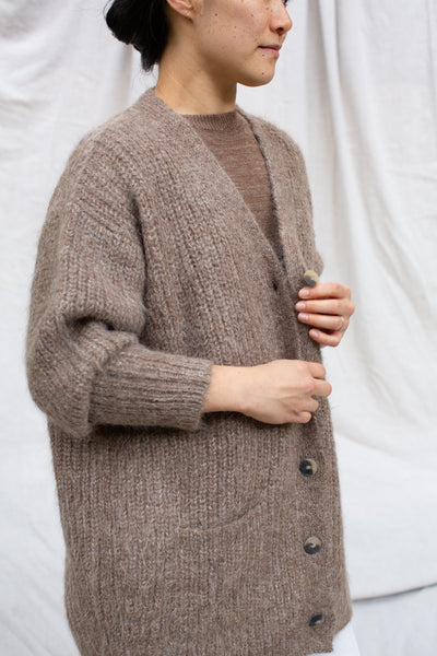 NORTH COUNTRY CARDIGAN - FAWN – DAEZA