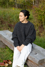 ZIGZAG CREWNECK - SOOT